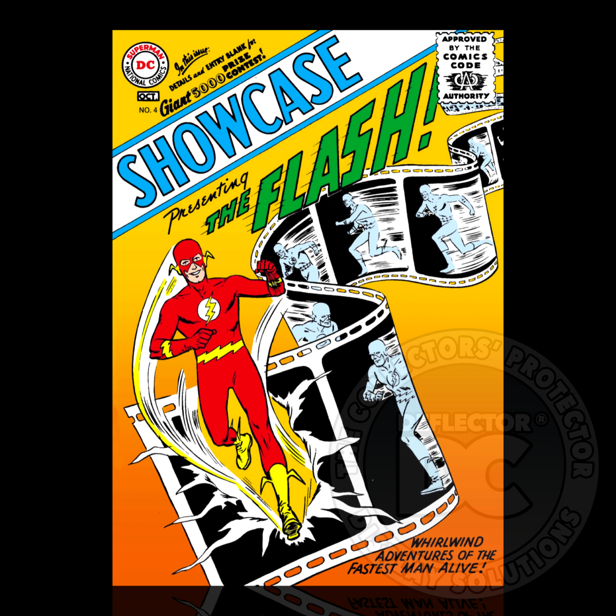 Silver Age Comic Book Resealable Bag & Clear Backing Board