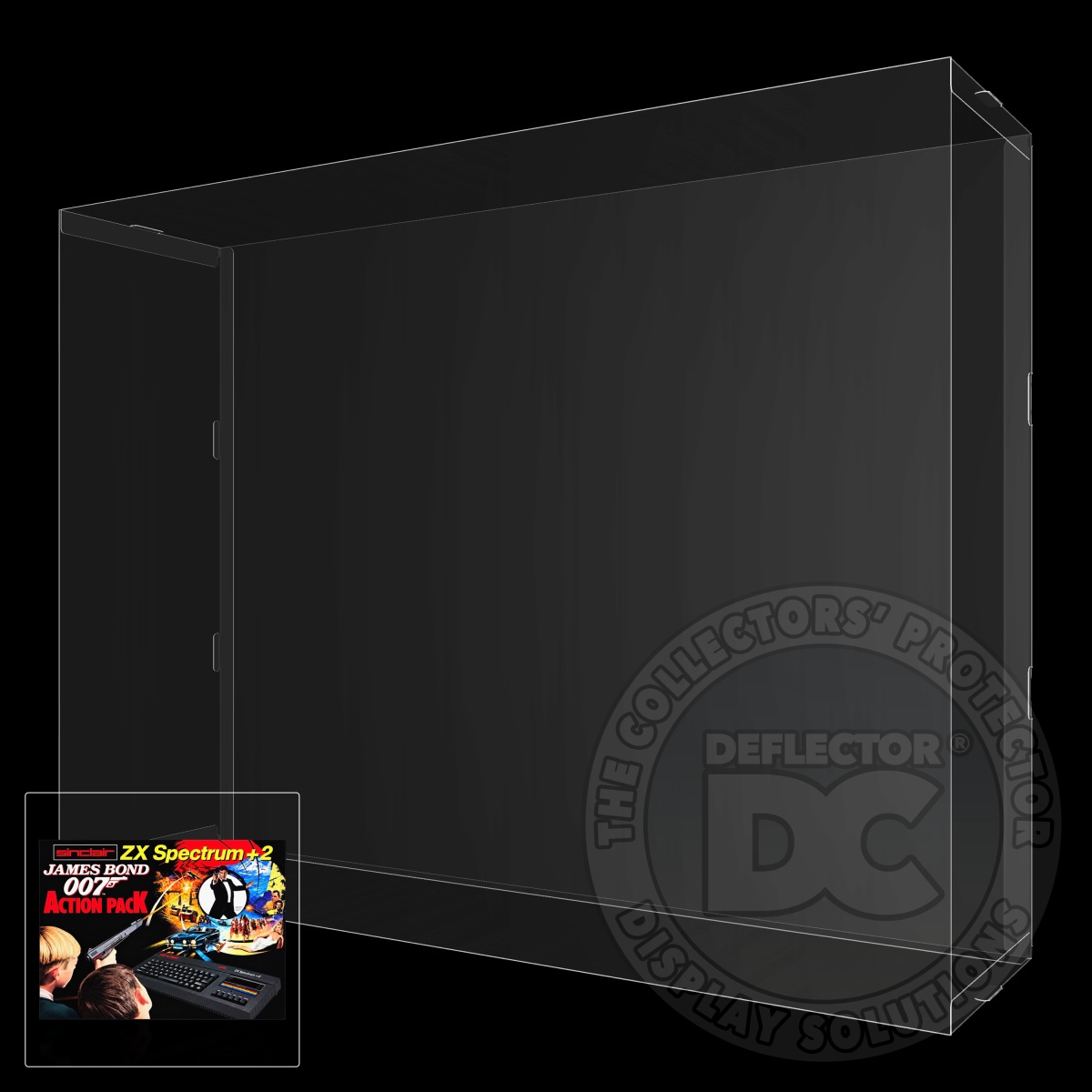 Sinclair ZX Spectrum +2 James Bond 007 Action Pack Display