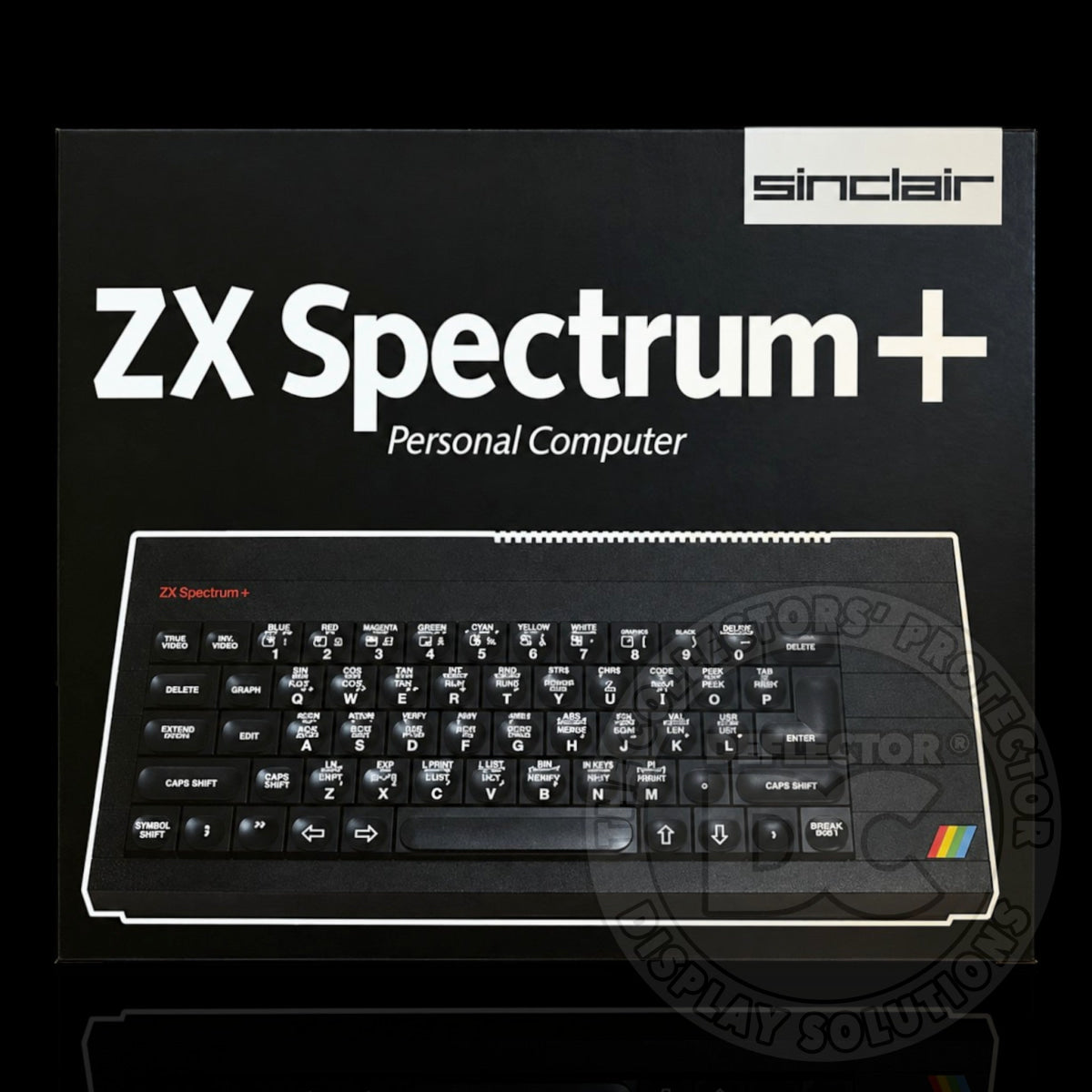 Sinclair ZX Spectrum+ Personal Computer Display Case