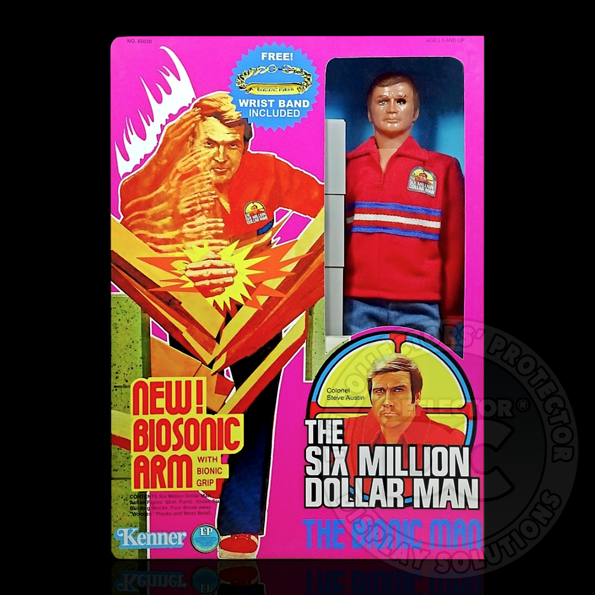 The Six Million Dollar Man Steve Austin Biosonic Arm Figure