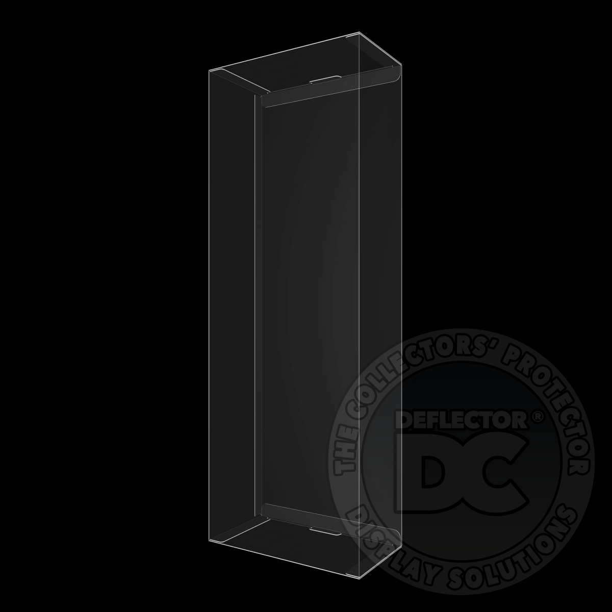 The Six Million Dollar Man Steve Austin Biosonic Arm Figure Display Case No Flap / Deluxe 600µm / Box Tuck Folding