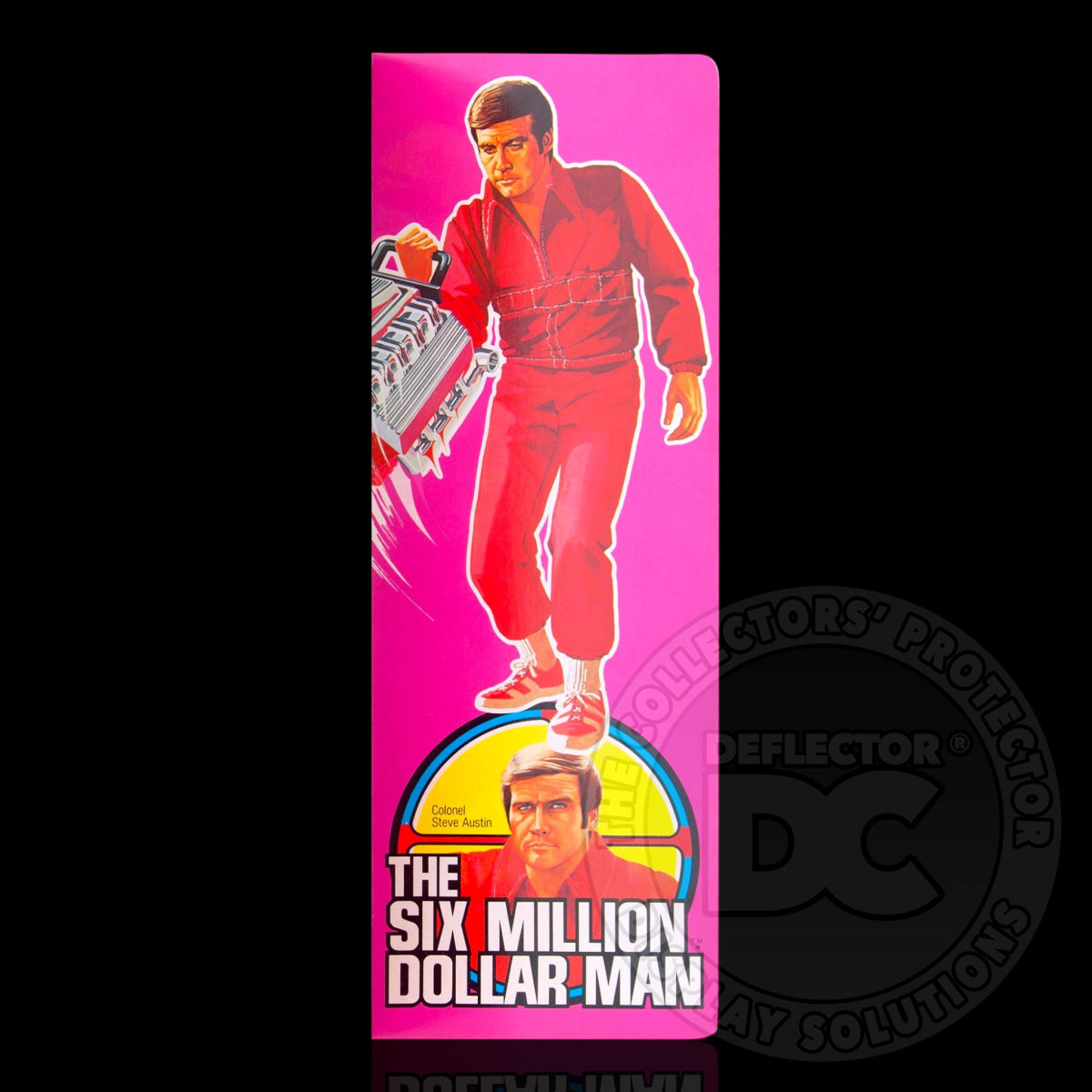 The Six Million Dollar Man Steve Austin Figure Display Case