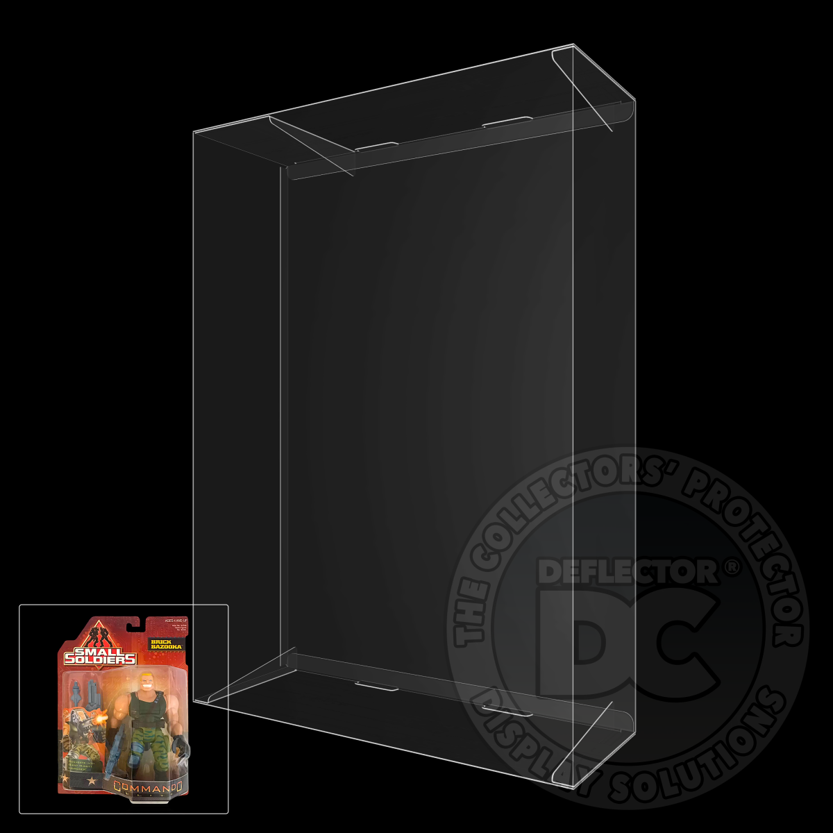 Small Soldiers 6 Inch Figure Display Case