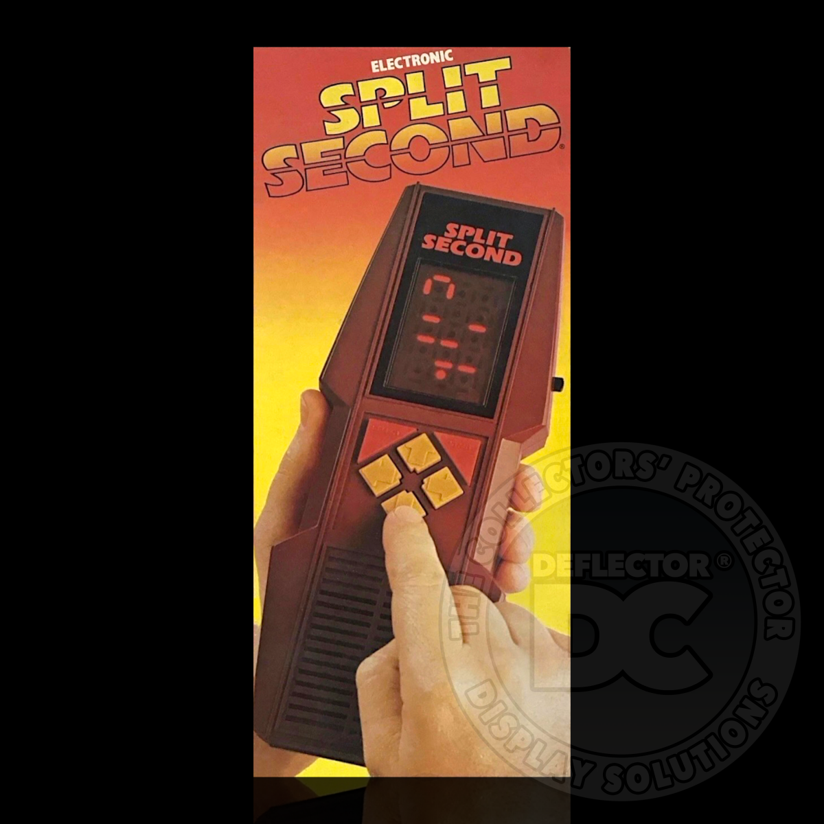 Split Second Electronic Action Handheld Game (Palitoy)