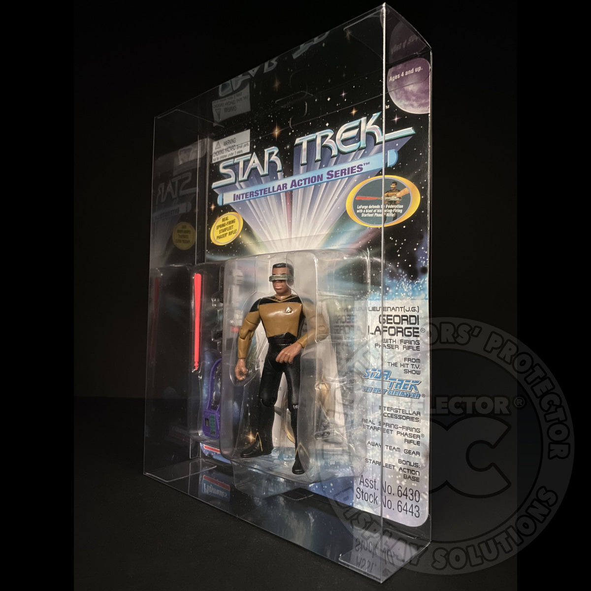 Star Trek All Series Figure Folding Display Case