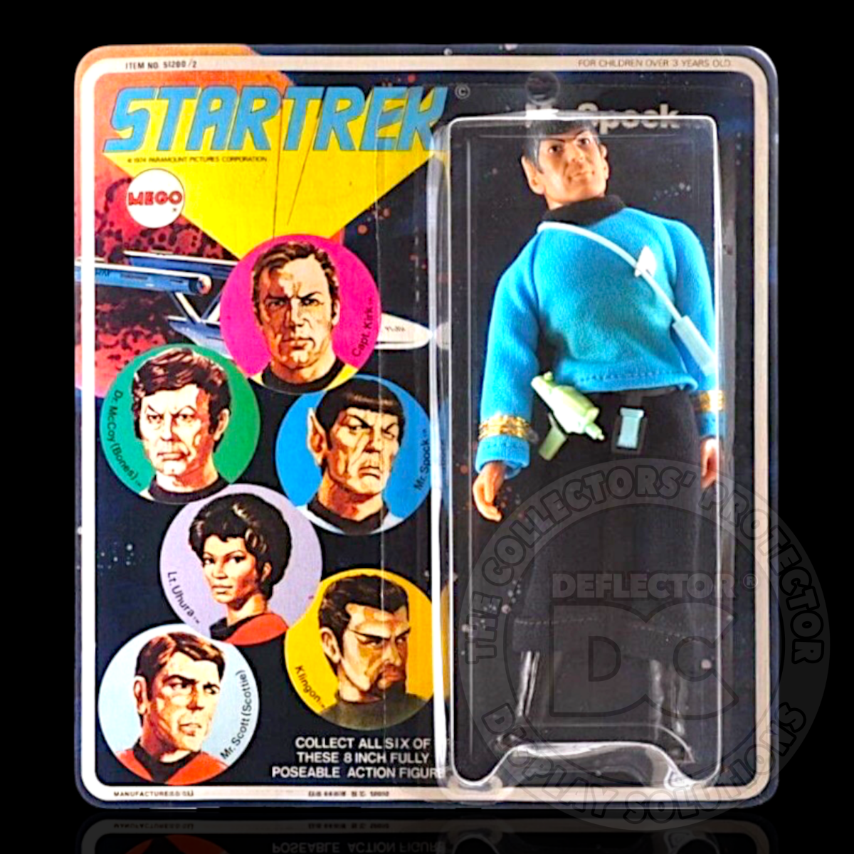 Star Trek (Mego) Series 1 Figure Display Case