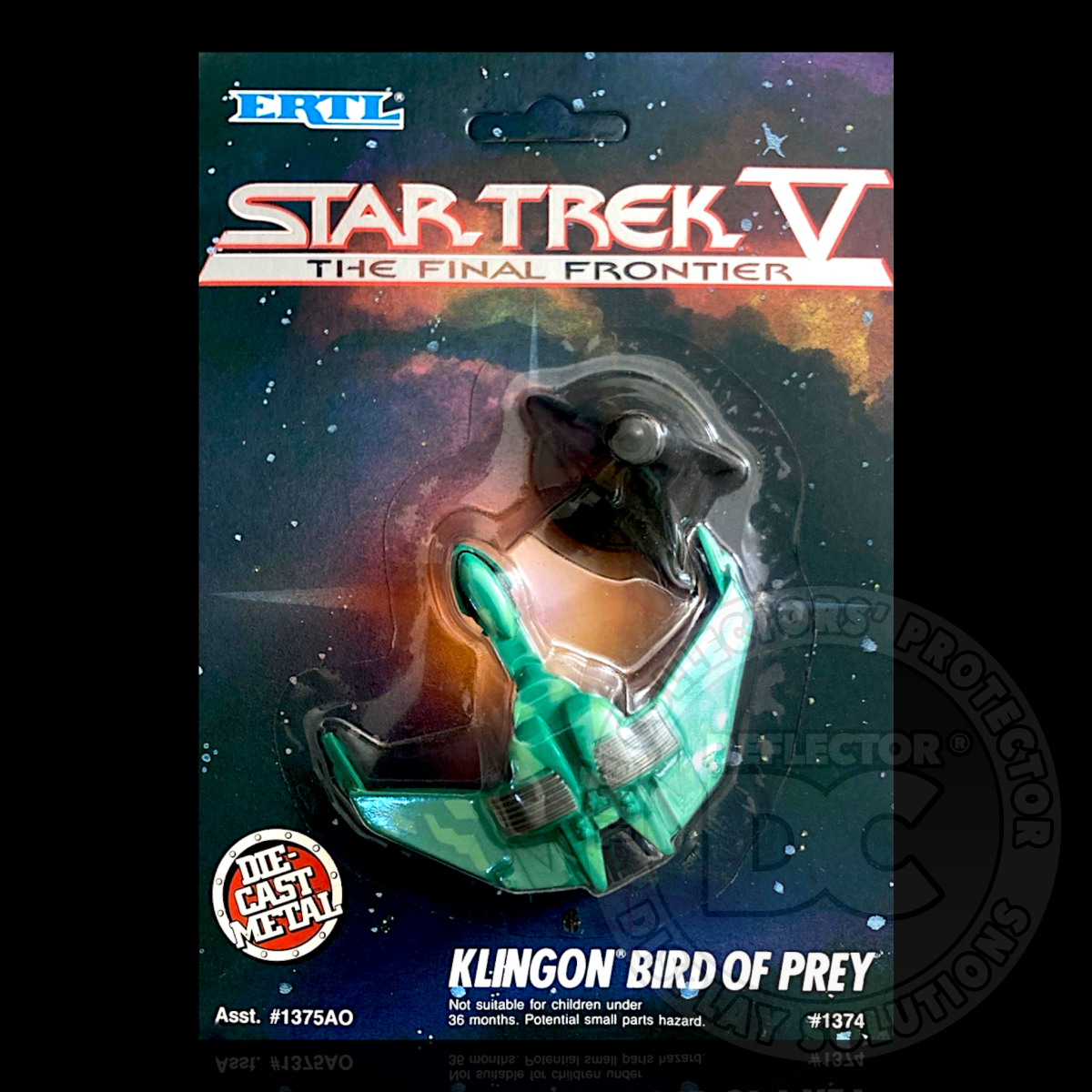 Star Trek V The Final Frontier Klingon Bird of Prey (ERTL)
