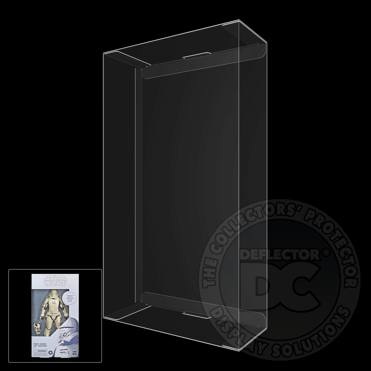 Star Wars The Black Series Carbonized Figure Display Case