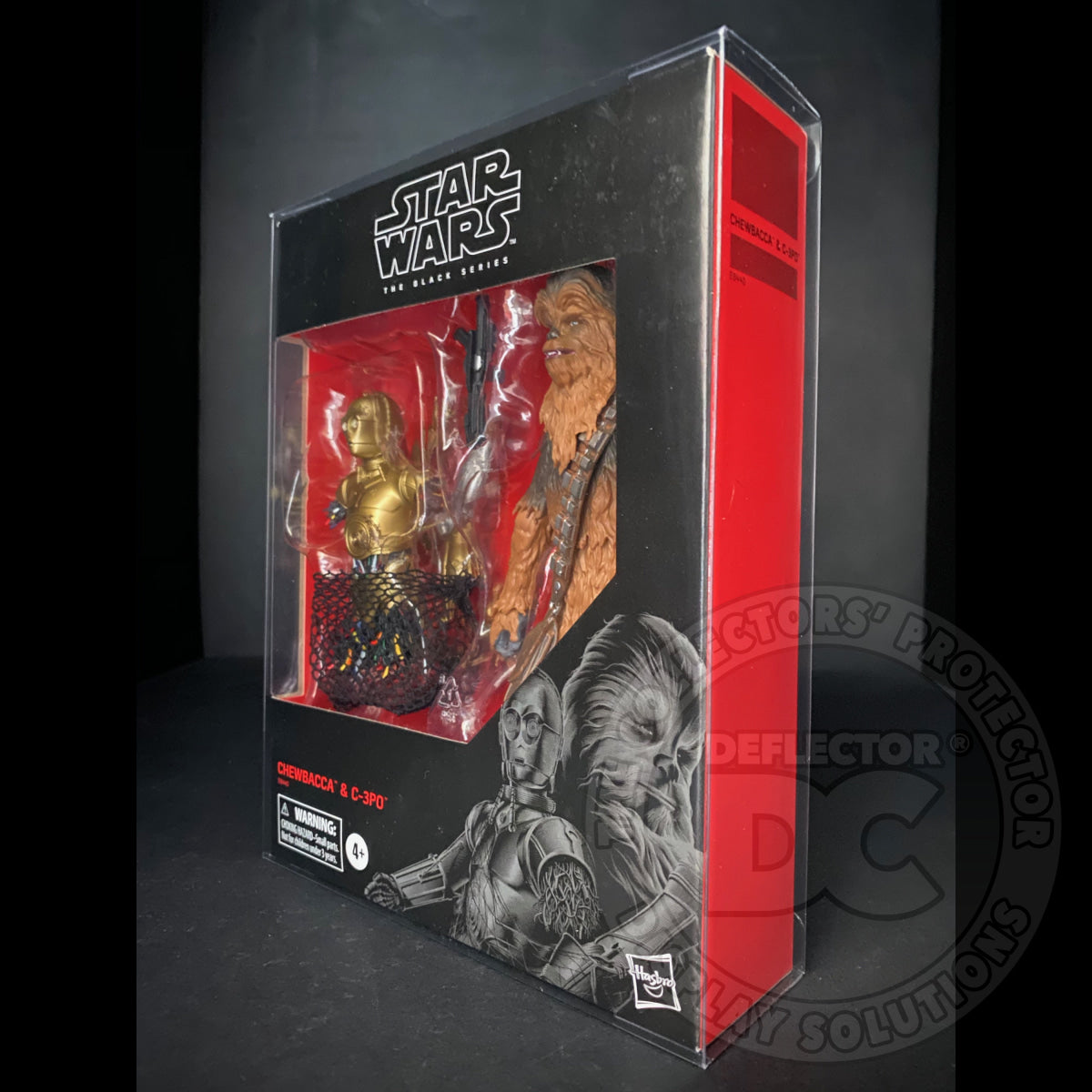 Star Wars The Black Series Chewbacca & C-3PO Figure Display