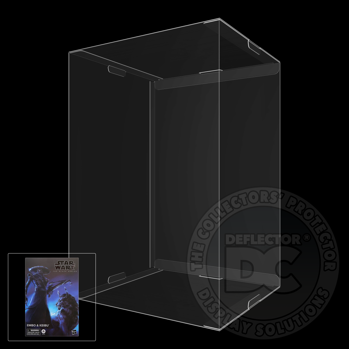Star Wars The Black Series Embo & Keibu Figure Display Case