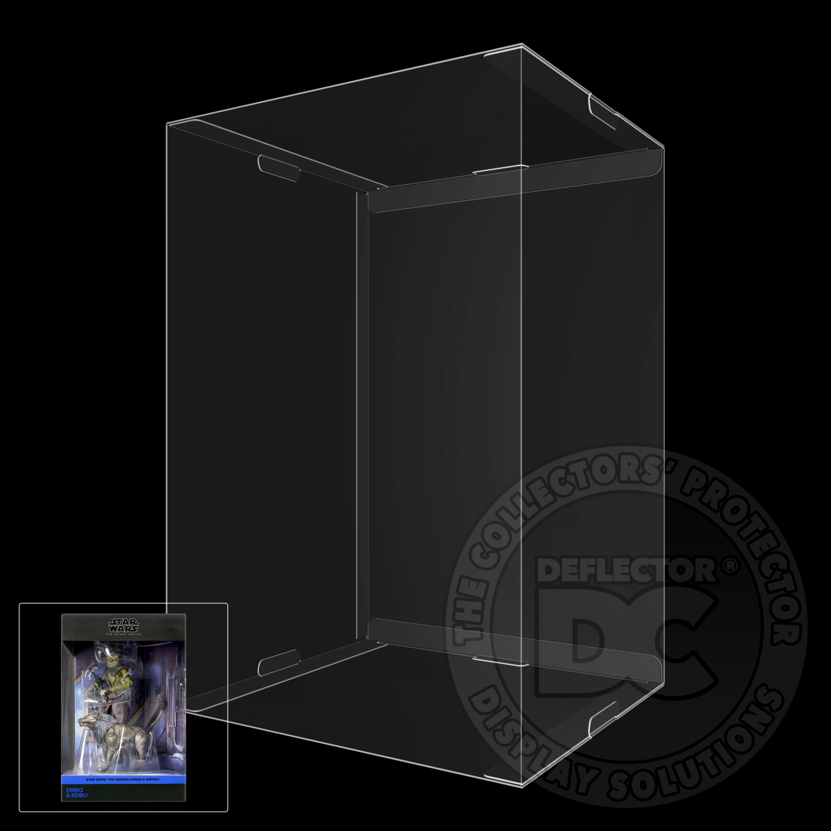 Star Wars The Black Series Embo & Keibu Figure Display Case