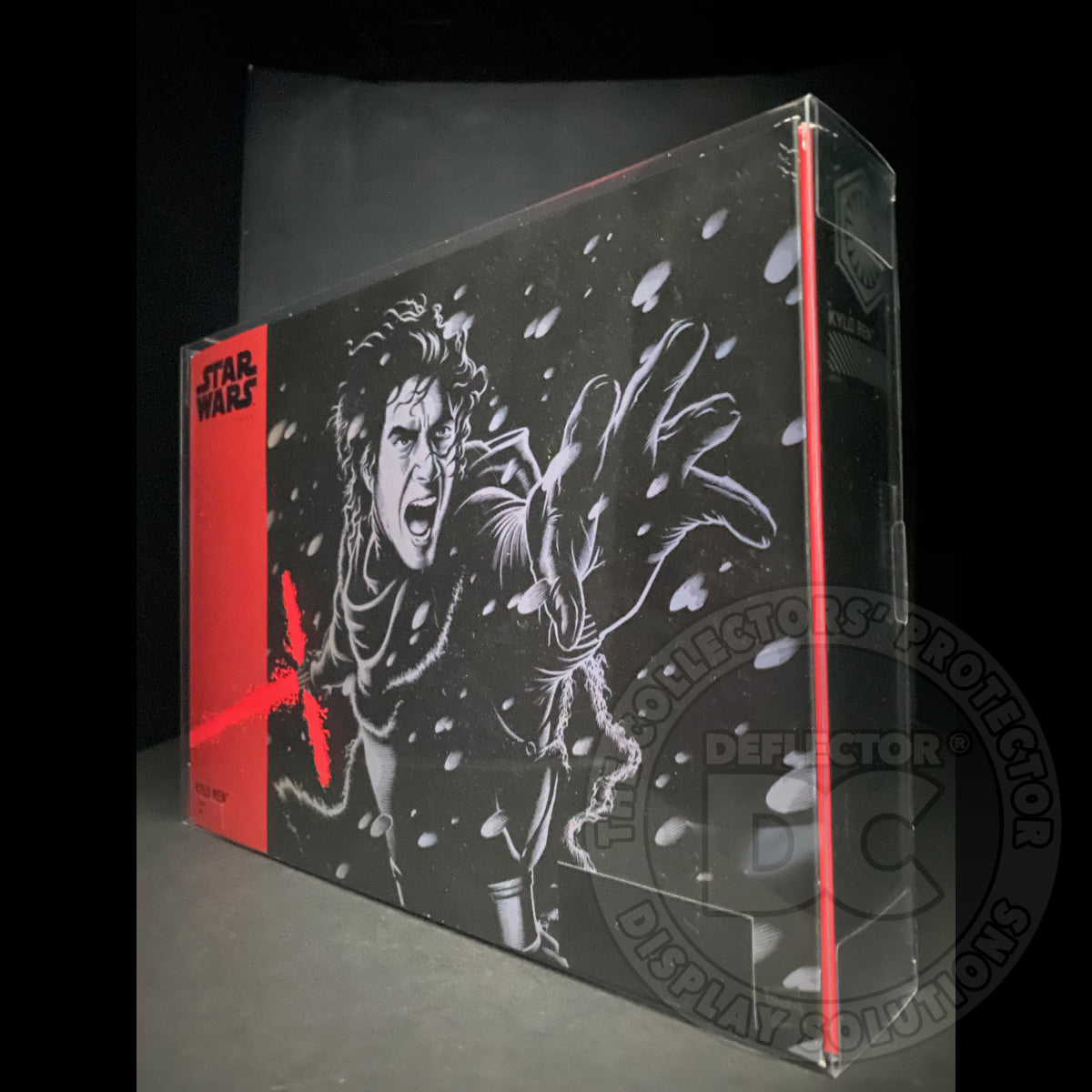 Star Wars The Black Series Kylo Ren Unmasked Figure Display