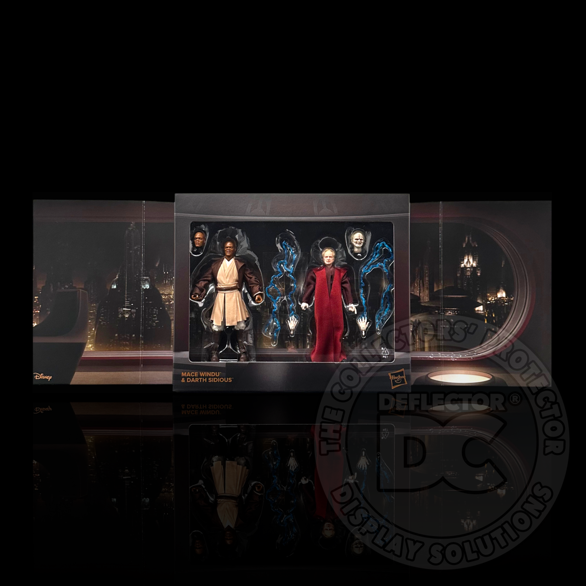 Star Wars The Black Series Mace Windu & Darth Sidious