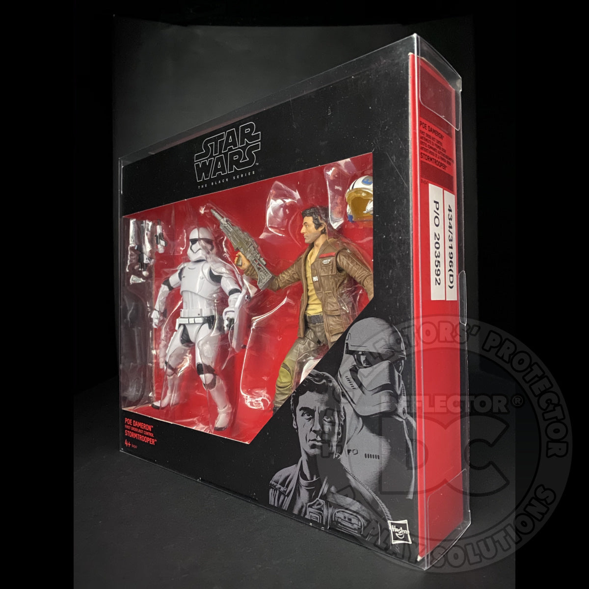 Star Wars The Black Series Poe Dameron & First Order Riot