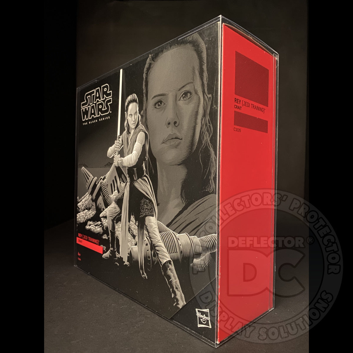 Star Wars The Black Series Rey (Jedi Training) Crait Figure