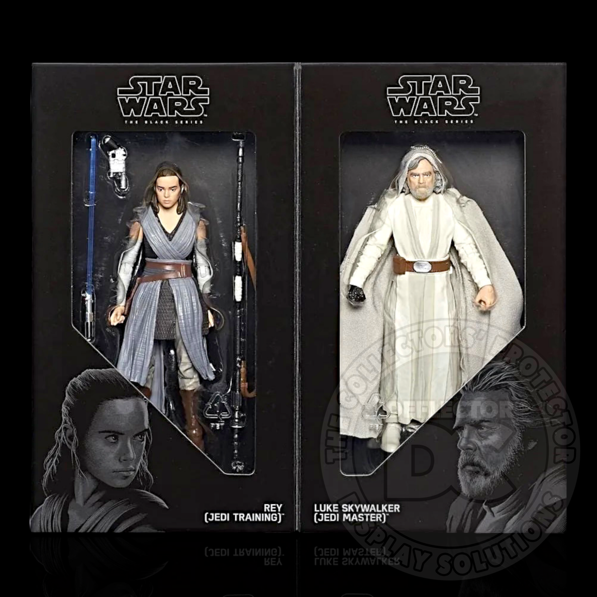 Star Wars The Black Series Rey (Jedi Training) & Luke