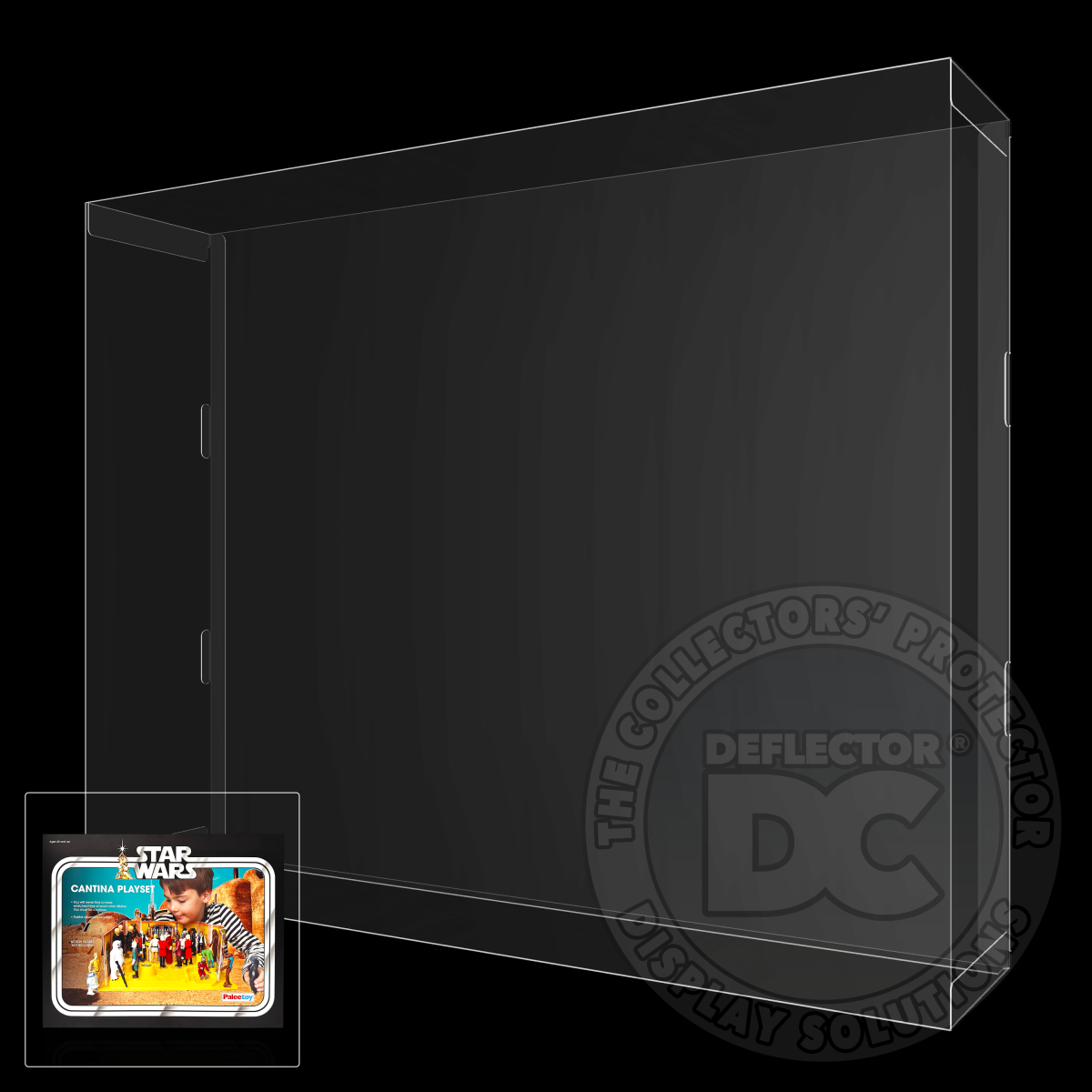 Star Wars Cantina Playset (Paleetoy) Display Case