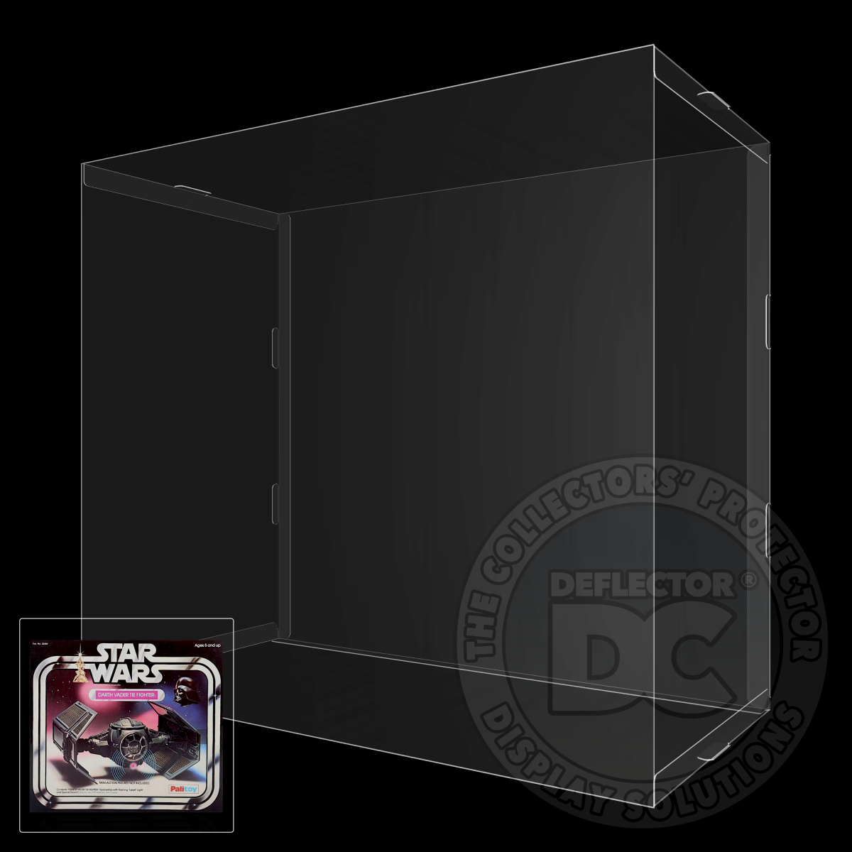 Star Wars Darth Vader Tie Fighter (Palitoy) Display Case