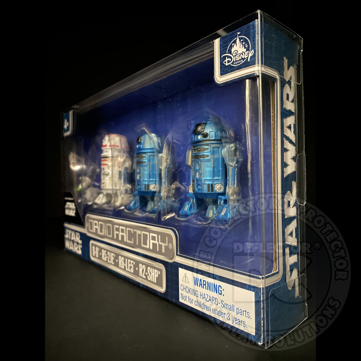 Star Wars Droid Factory 4 Pack Figure Display Case