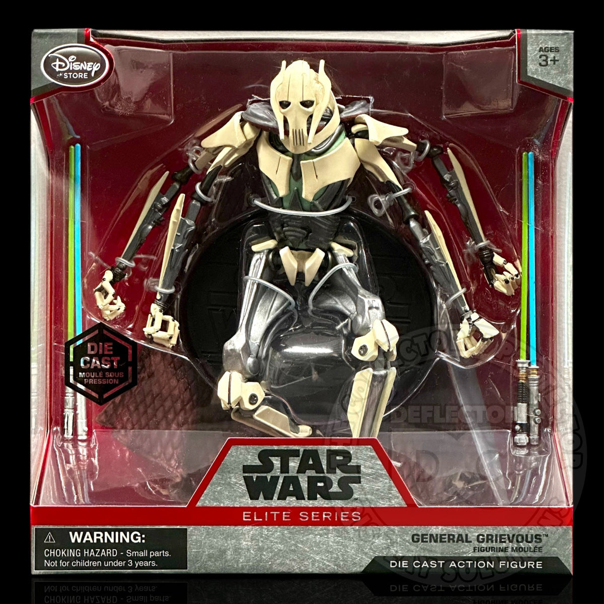 Star Wars Elite Series General Grievous Figure Display Case