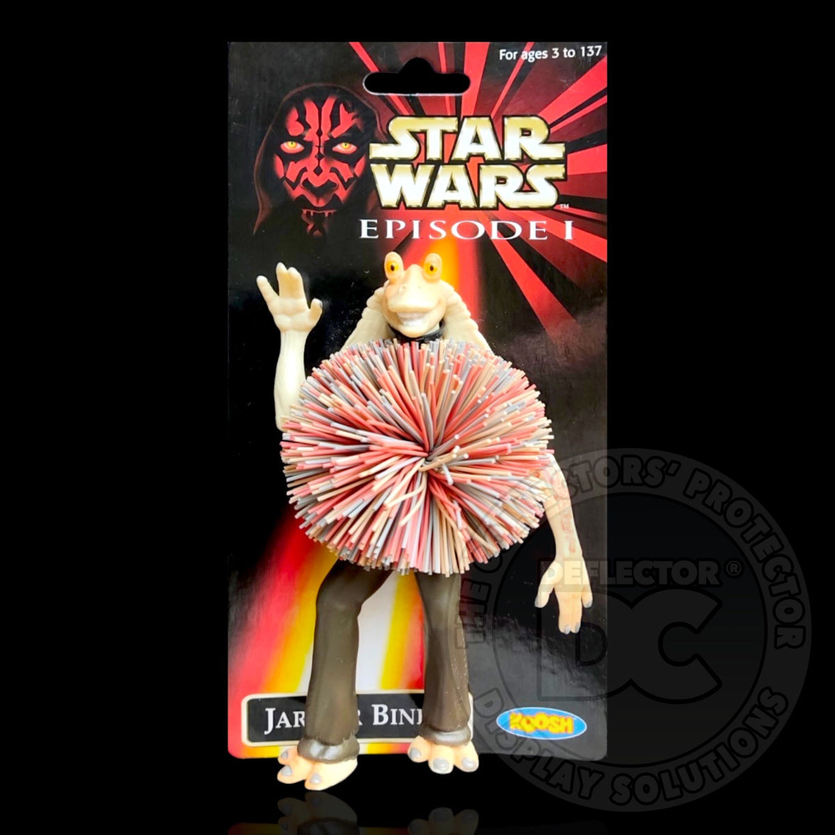 Star Wars Episode 1 Koosh Ball Figure Display Case
