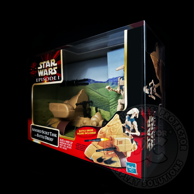 Star Wars Episode I Armoured Scout Tank Display Case