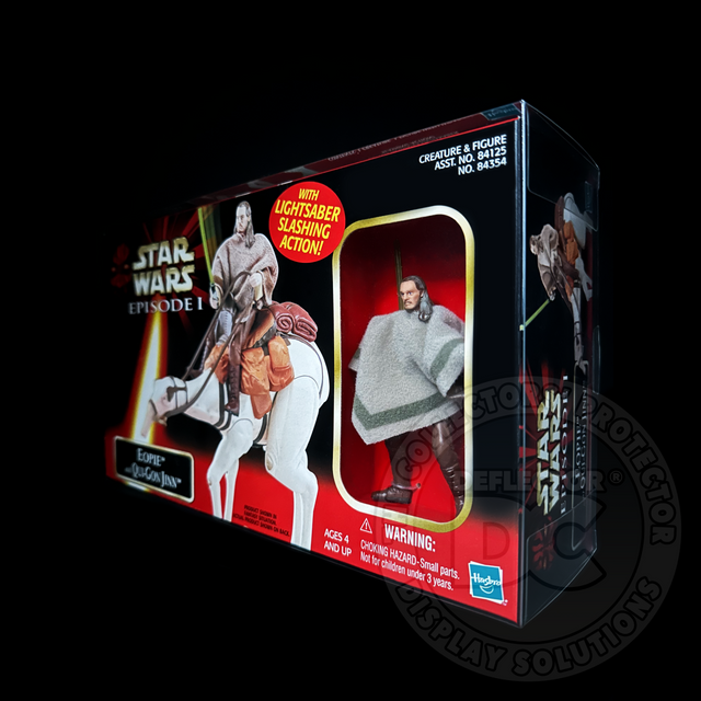 Star Wars Episode I Eopie and Qui-Gon Jinn Figure Display