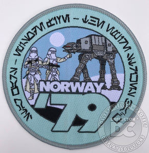 Star Wars Filming Location Patch Norway ’79