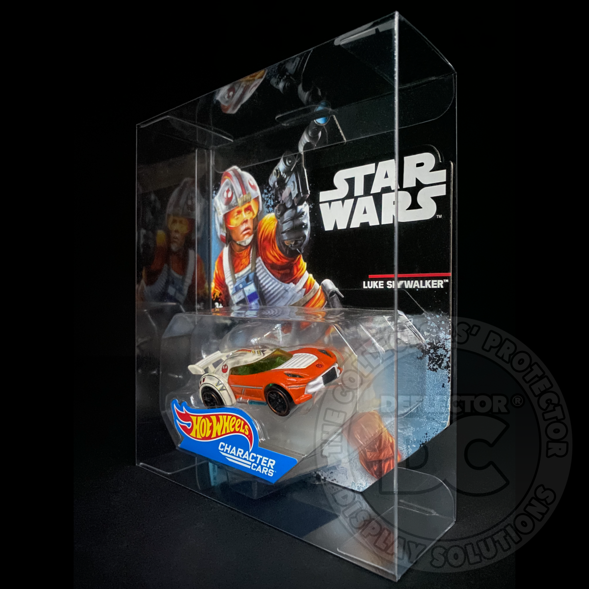 Star Wars Hot Wheels Character Cars Folding Display Case