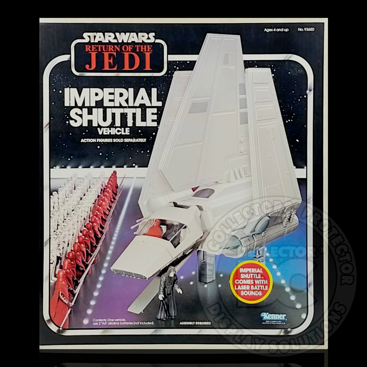 Star Wars Imperial Shuttle Vehicle (Kenner) Display Case