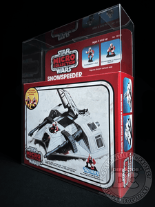 Star Wars Micro Collection Snowspeeder Vehicle Display Case