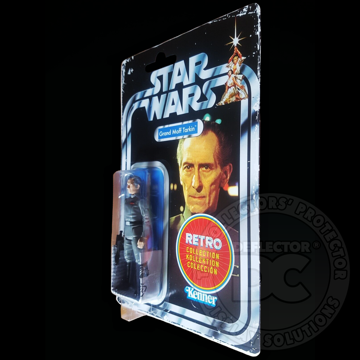 Star Wars Retro Collection Grand Moff Tarkin Figure Display Case
