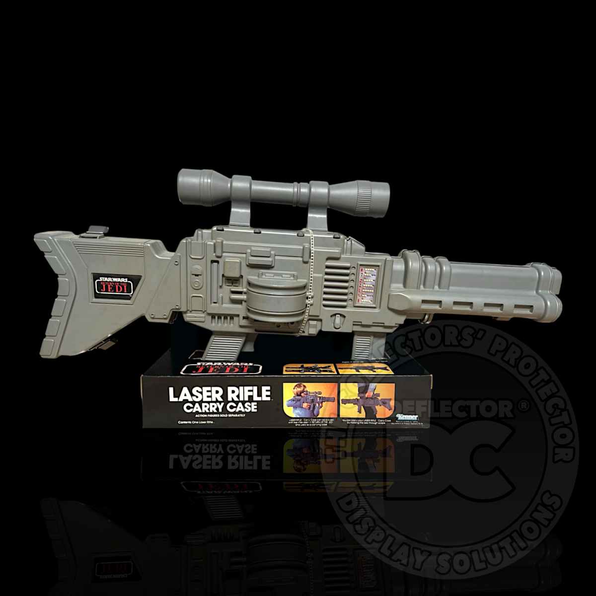 Star Wars Return Of The Jedi Laser Rifle Carry Case Display
