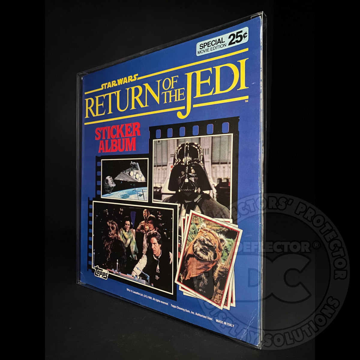 Star Wars The Return Of The Jedi Sticker Album Folding