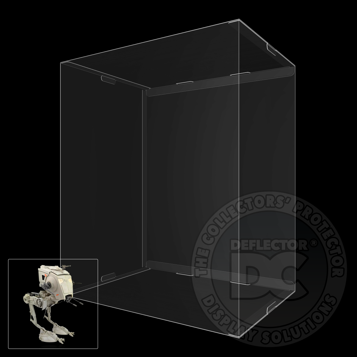 Star Wars Scout Walker Vehicle (Kenner/Palitoy) Display Case