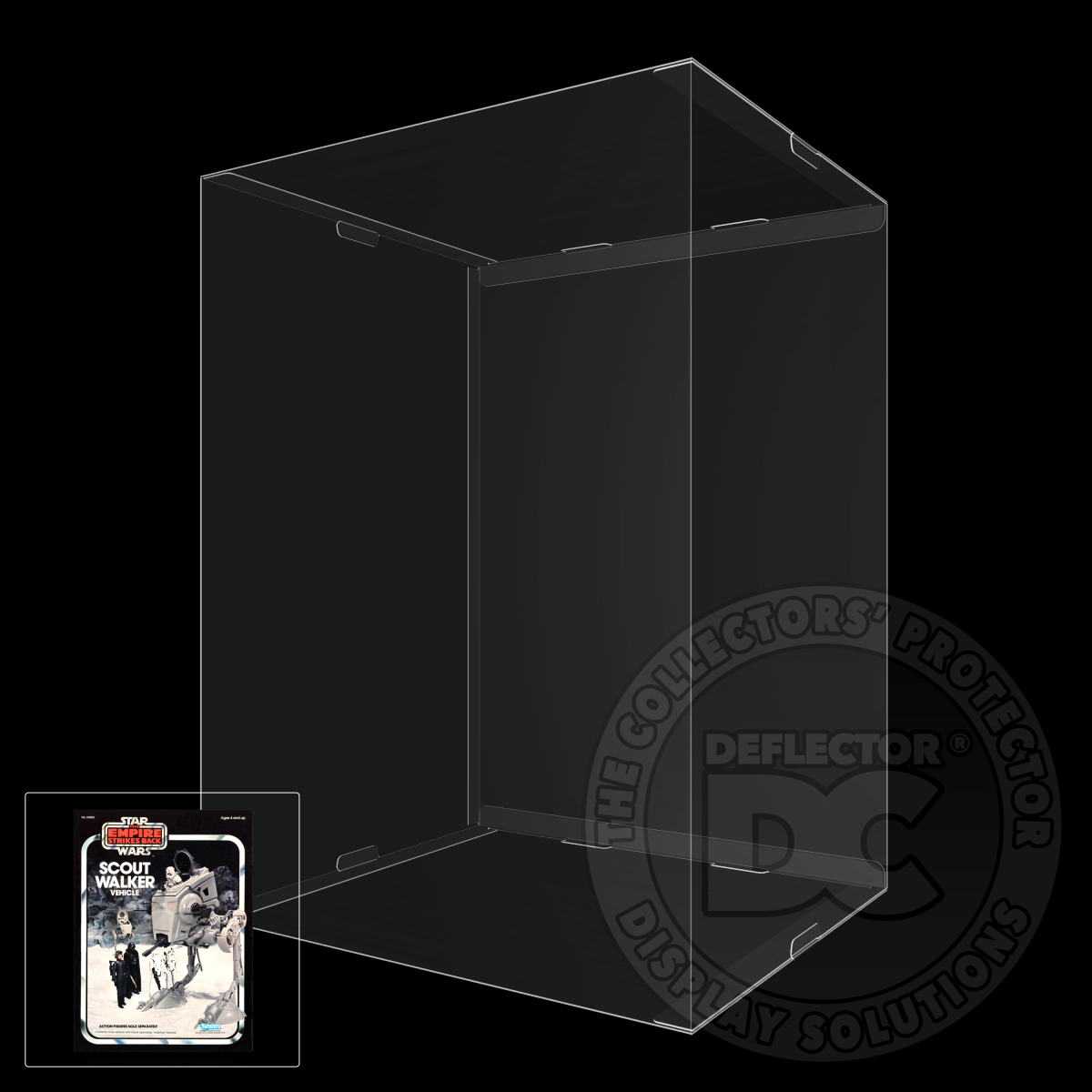 Star Wars Scout Walker Vehicle (Kenner/Palitoy) Display Case