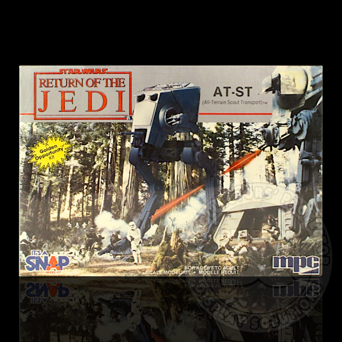 Star Wars AT-ST (MPC ERTL) Model Kit Display Case