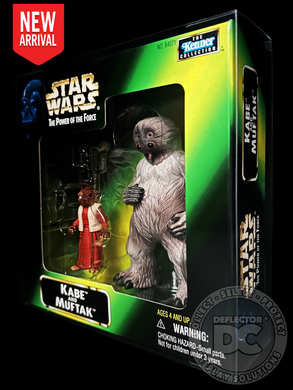 Star Wars The Power Of Force Kabe & Muftak Figure Display