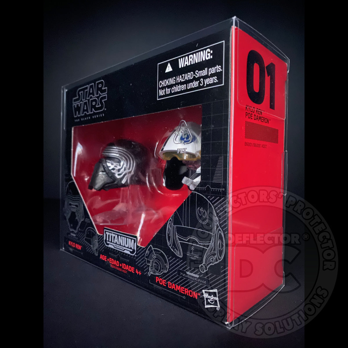 Star Wars Titanium Series Helmet Display Case