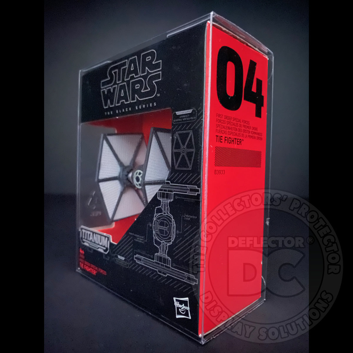 Star Wars Titanium Series Vehicle Display Case