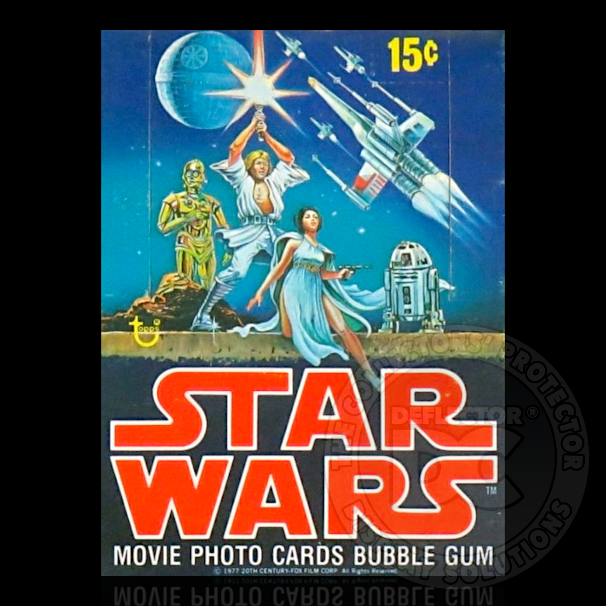 Star Wars Topps Movie Photo Cards Bubble Gum Box Display