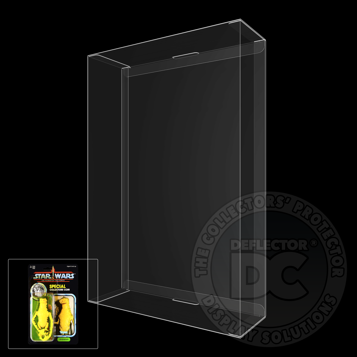 Star Wars Vintage Carded Figure Display Case (Large Depth)