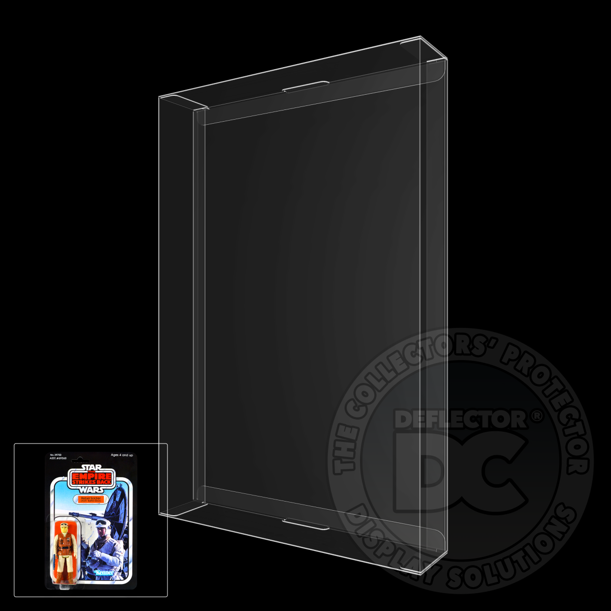Star Wars Vintage Carded Figure Display Case (Small Depth)