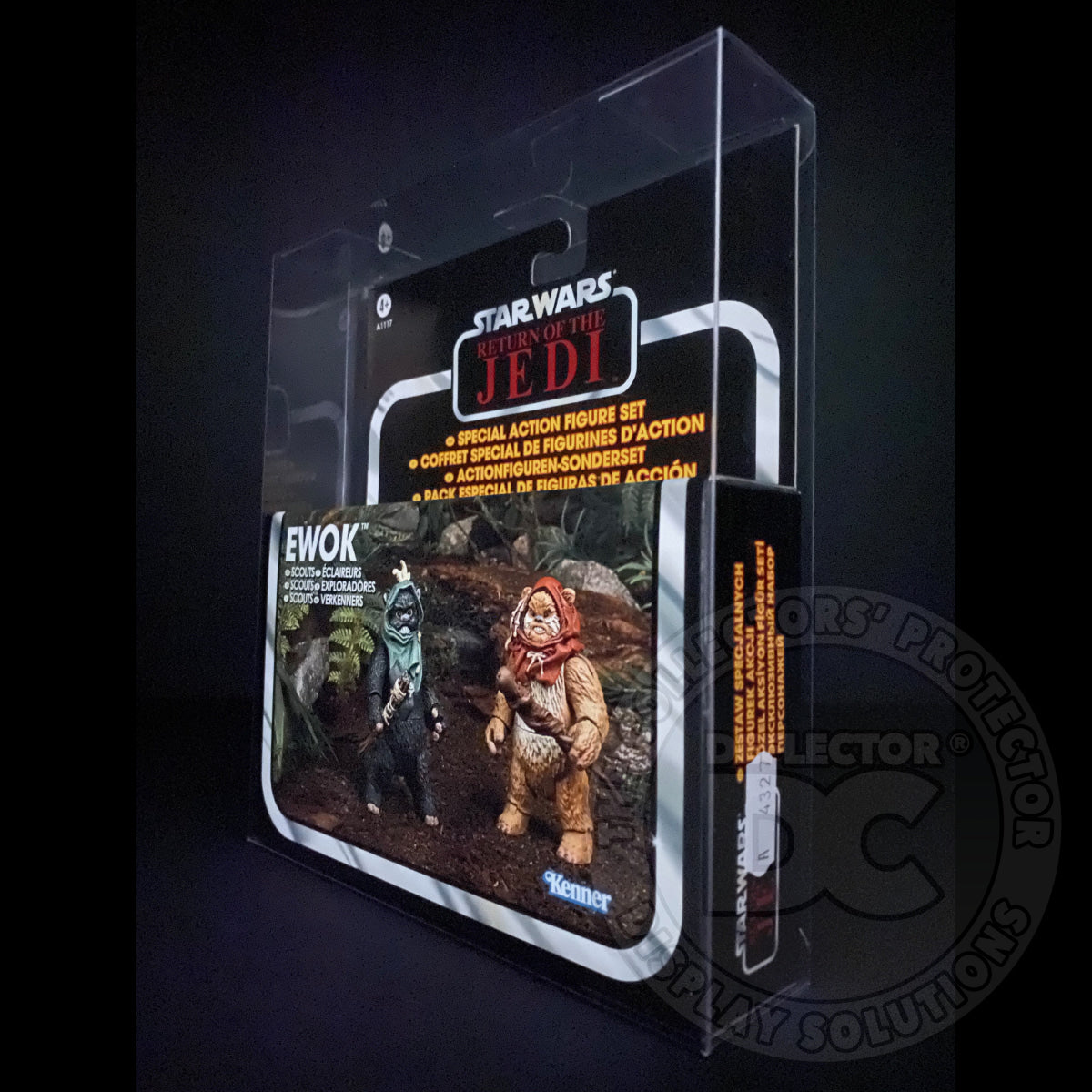 Star Wars The Vintage Collection Ewok Scouts Folding Display