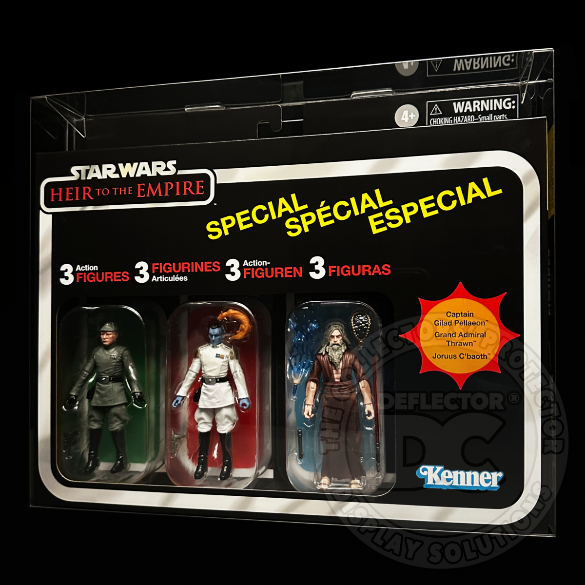 Star Wars The Vintage Collection Heir To The Empire Multipack Figure Display Case Folding Display Case