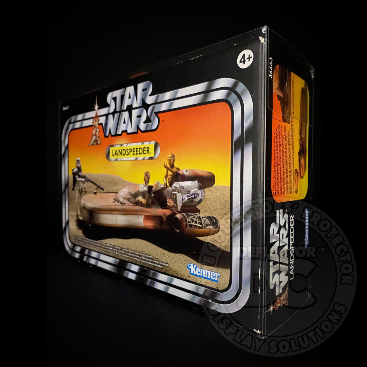 Star Wars The Vintage Collection Landspeeder Folding Display