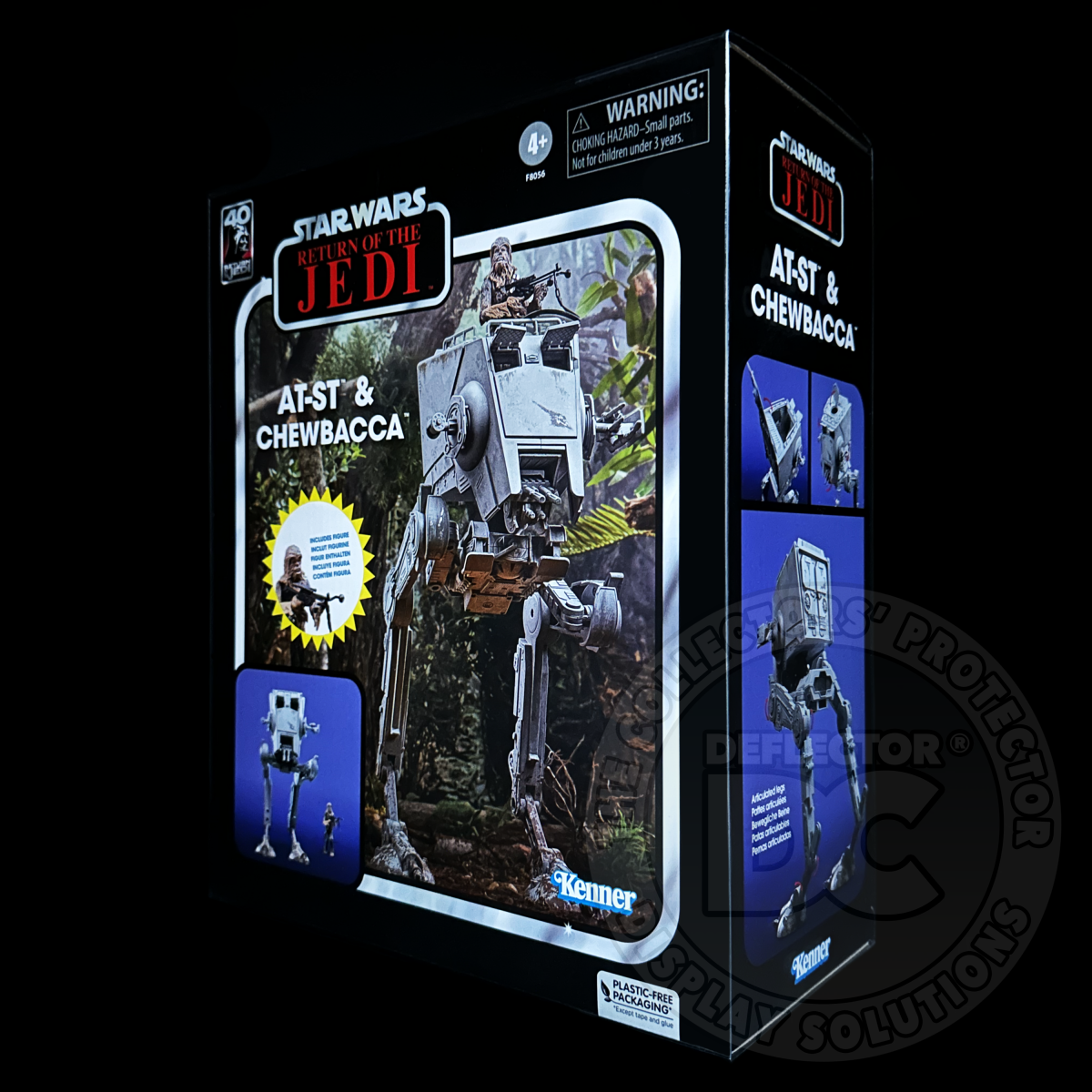 Star Wars The Vintage Collection AT-ST & Chewbacca Display