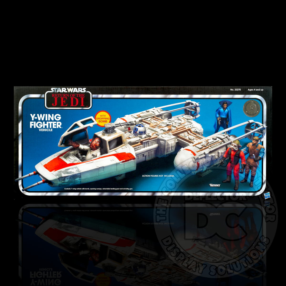 Star Wars The Vintage Collection Y-Wing Fighter Display Case