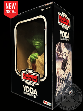 Star Wars Yoda Hand Puppet (Kenner/Palitoy) Display Case