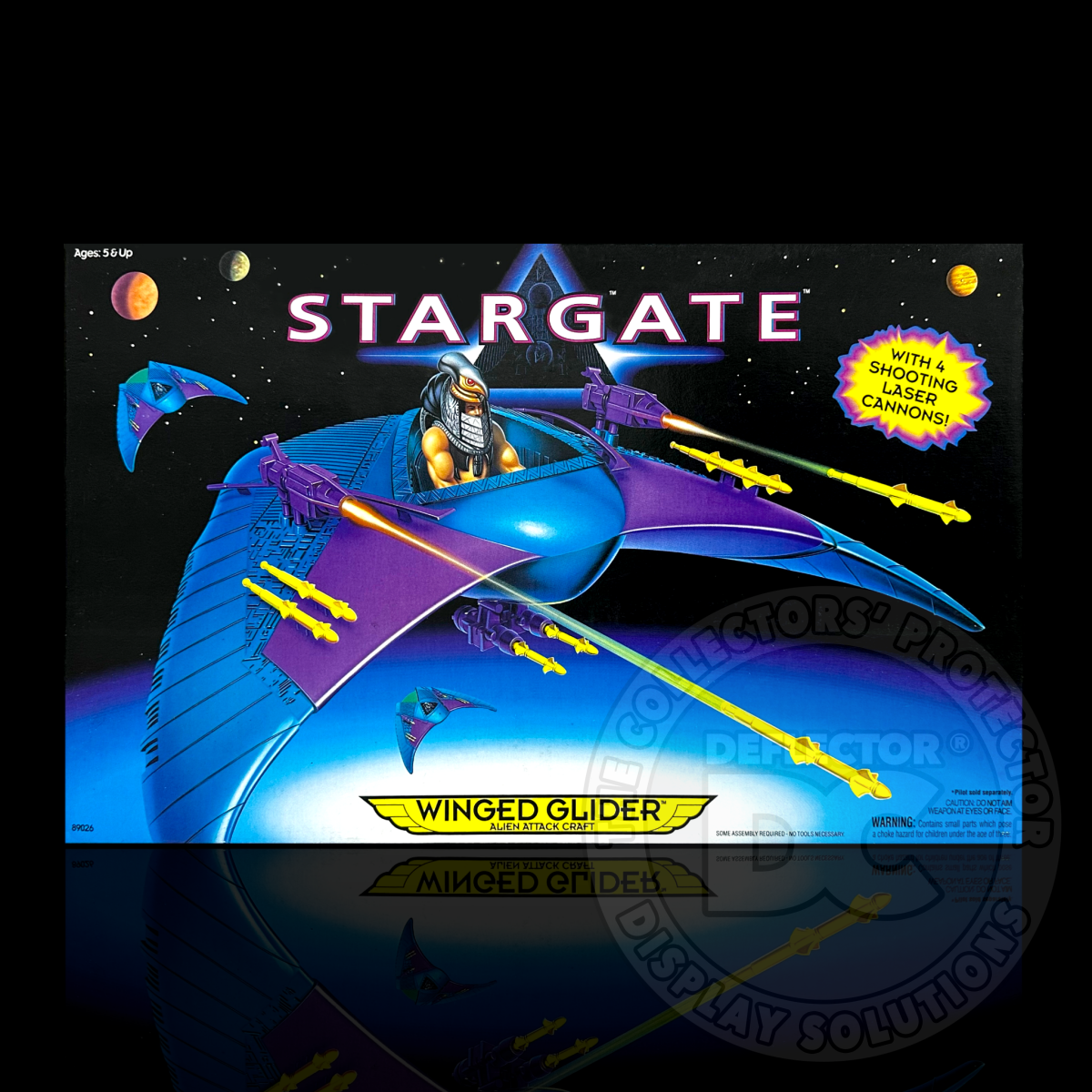 Stargate (Hasbro) Winged Glider Alien Attack Craft Display